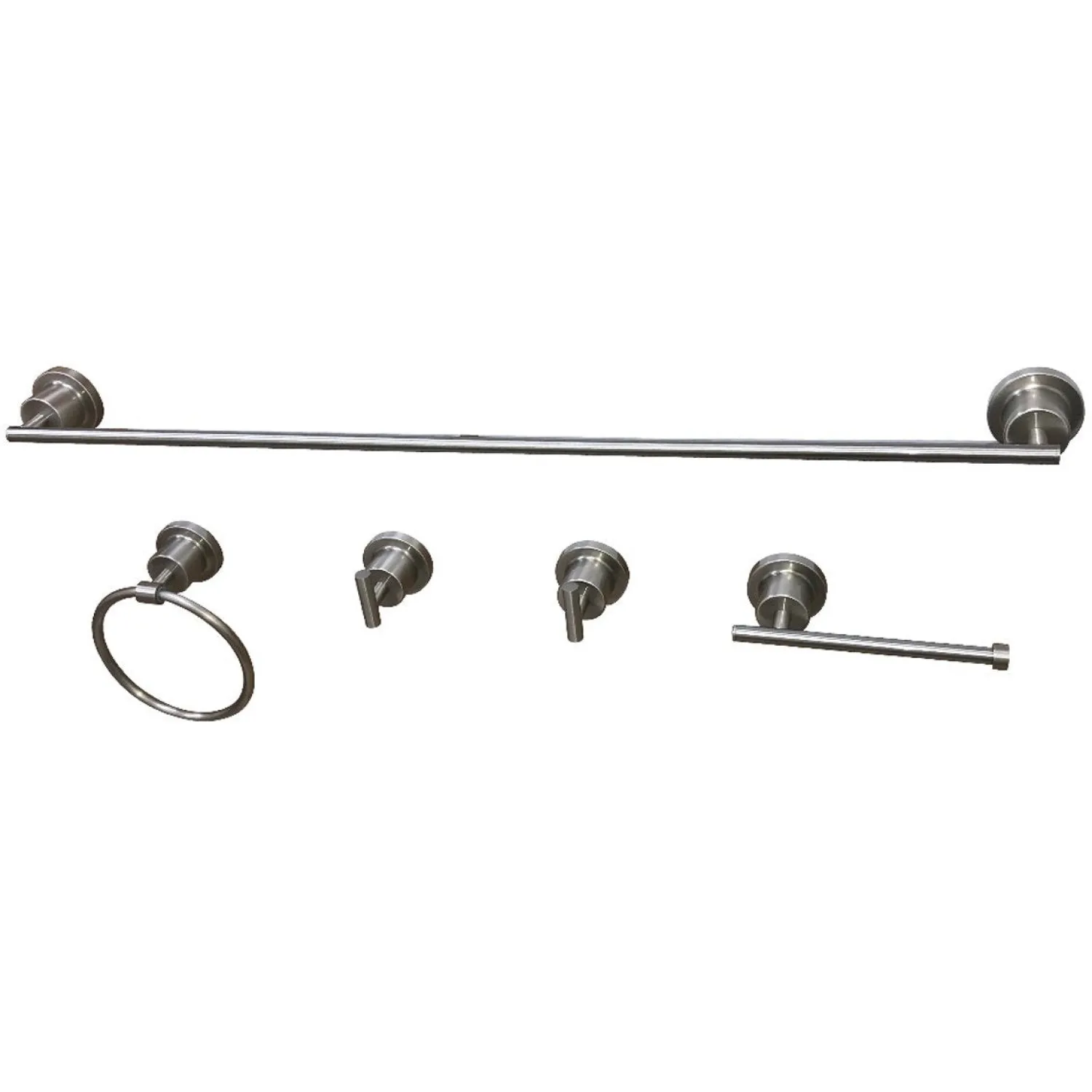 Best BAH8230478X-P Concord 5-Piece Bathroom Accessory Set Accessory Packages