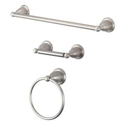 Discount BAK175148X-P 3-Piece Bathroom Accessory Set Accessory Packages