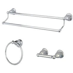 Sale BAK175348X-P 3-Piece Bathroom Accessory Set Accessory Packages
