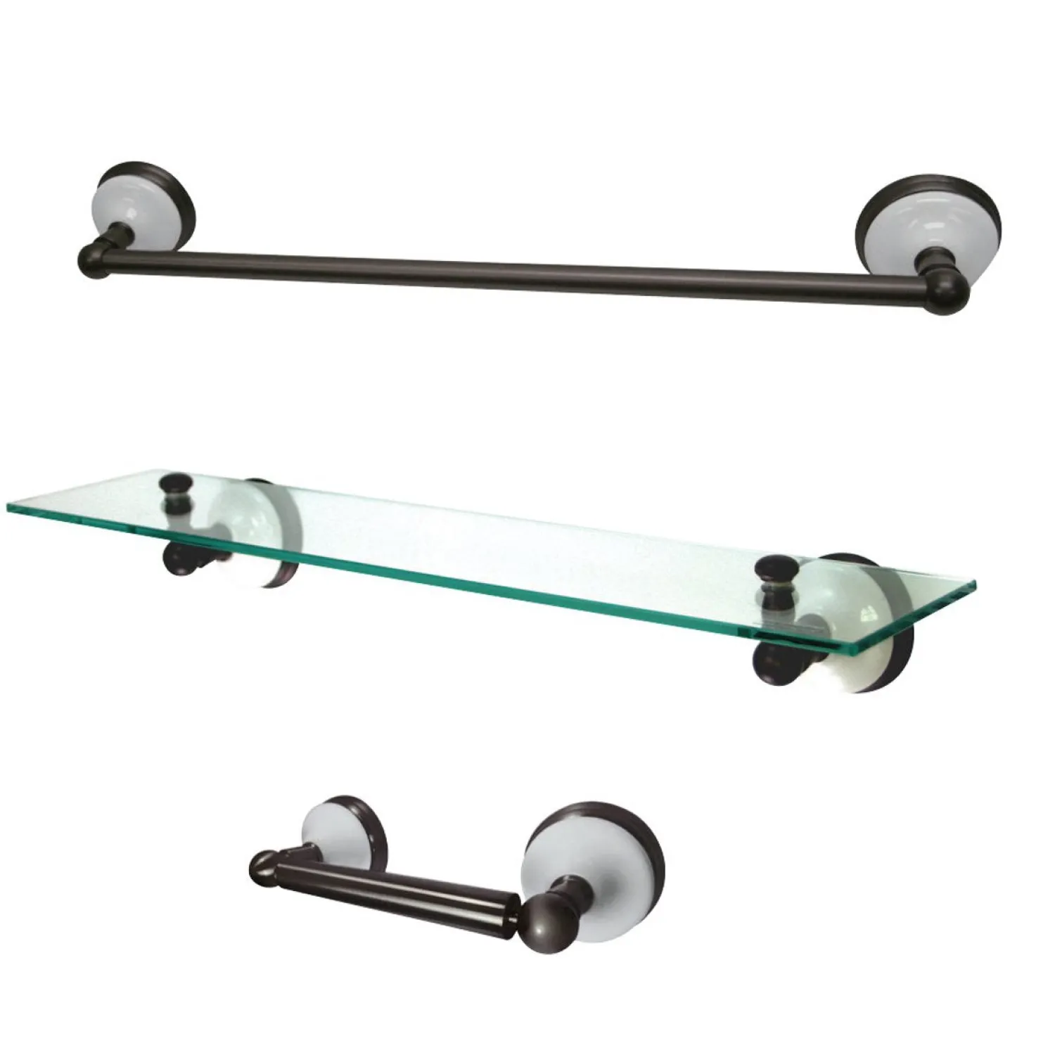 Best BAK111289X-P Victorian 3-Piece Bathroom Hardware Accessory Packages