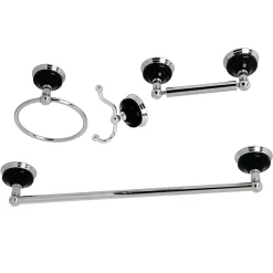 Discount BAK9111478X-P Water Onyx 4-Piece Bathroom Accessory Set Accessory Packages