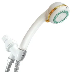 Discount Barcelona 3-Setting Adjustable Hand Shower with Stainless Steel Hose Handheld Shower Heads