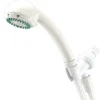 Online Barcelona 3-Setting Adjustable Hand Shower in White Handheld Shower Heads