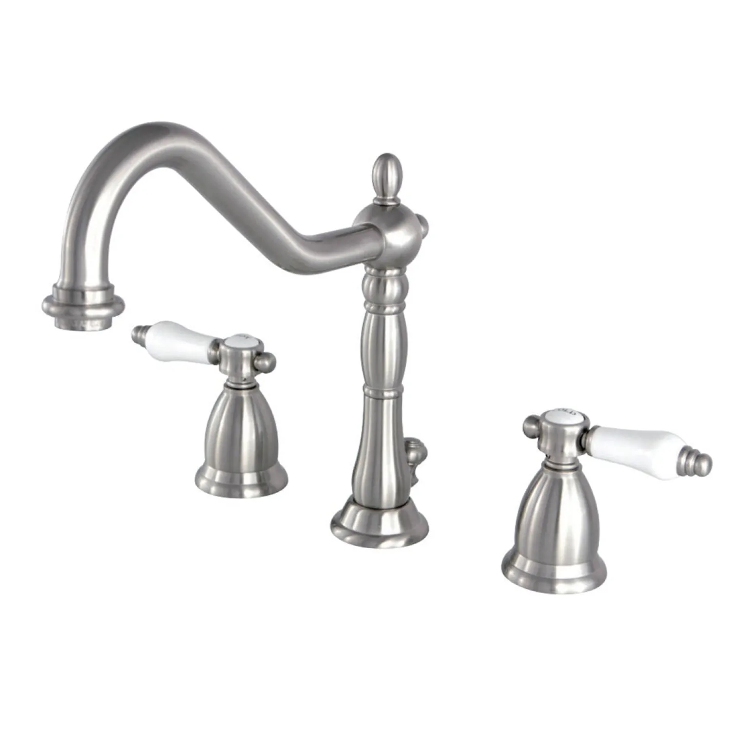 Outlet Bel-Air Deck Mount 8" Widespread 3-Hole Bathroom Faucet 8" Widespread