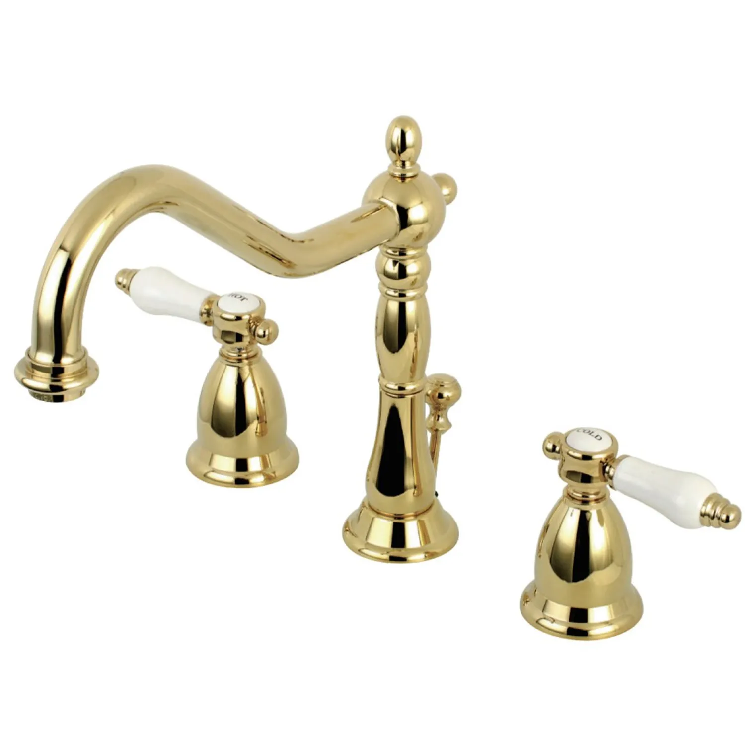 Outlet Bel-Air Deck Mount 8" Widespread 3-Hole Bathroom Faucet 8" Widespread