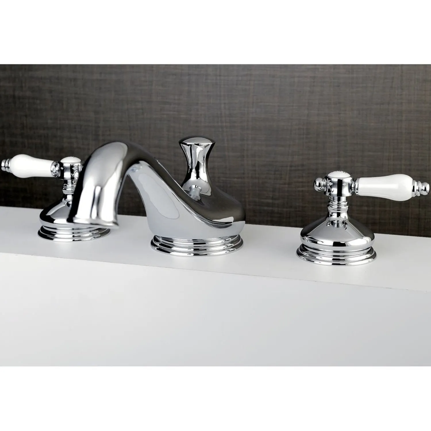 Hot Bel-Air Deck Mount Roman Tub Filler with Lever Handle Tub Faucets