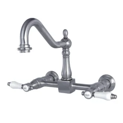 Bel-Air 8-Inch Centerset Wall Mount Kitchen Faucet Wall Mounted Kitchen Faucets