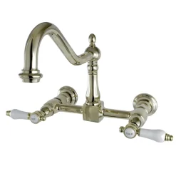 Bel-Air 8-Inch Centerset Wall Mount Kitchen Faucet Wall Mounted Kitchen Faucets