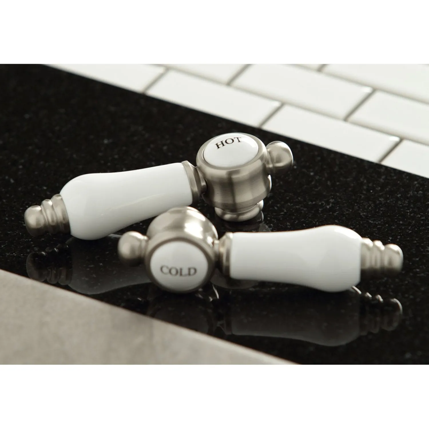 Bel-Air Two-Handle Wall Mount Bathroom Faucet Wall Mount