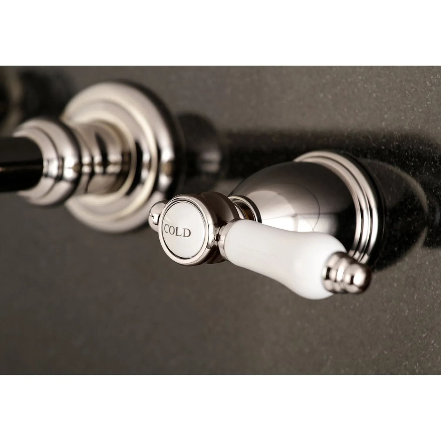 Bel-Air Two-Handle Wall Mount Bathroom Faucet Wall Mount