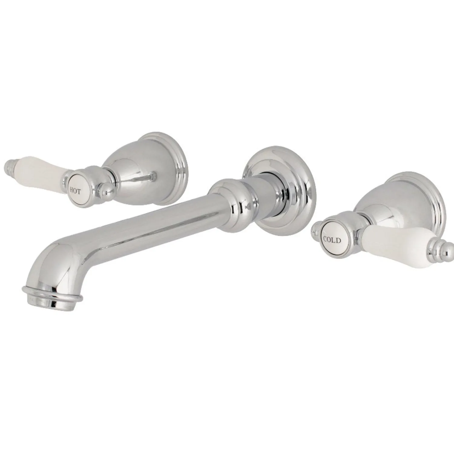 Bel-Air Two-Handle Wall Mount Bathroom Faucet Wall Mount