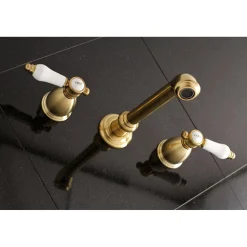 Bel-Air Two-Handle Wall Mount Bathroom Faucet Wall Mount