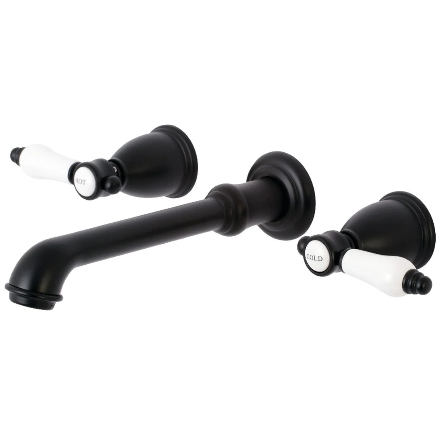 Bel-Air Two-Handle Wall Mount Bathroom Faucet Wall Mount