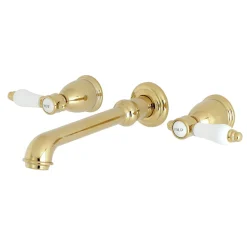 Bel-Air Two-Handle Wall Mount Bathroom Faucet Wall Mount