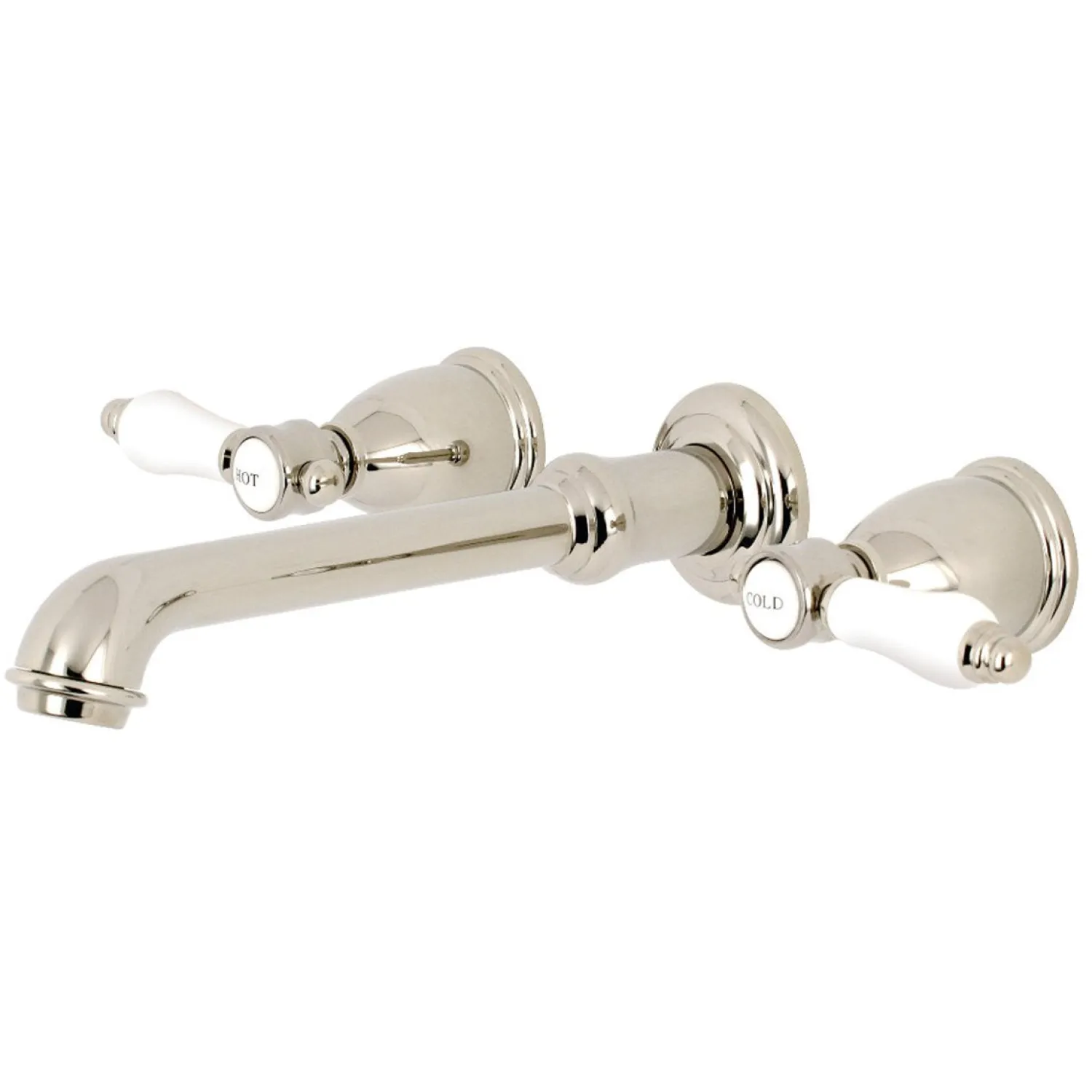 Bel-Air Two-Handle Wall Mount Bathroom Faucet Wall Mount