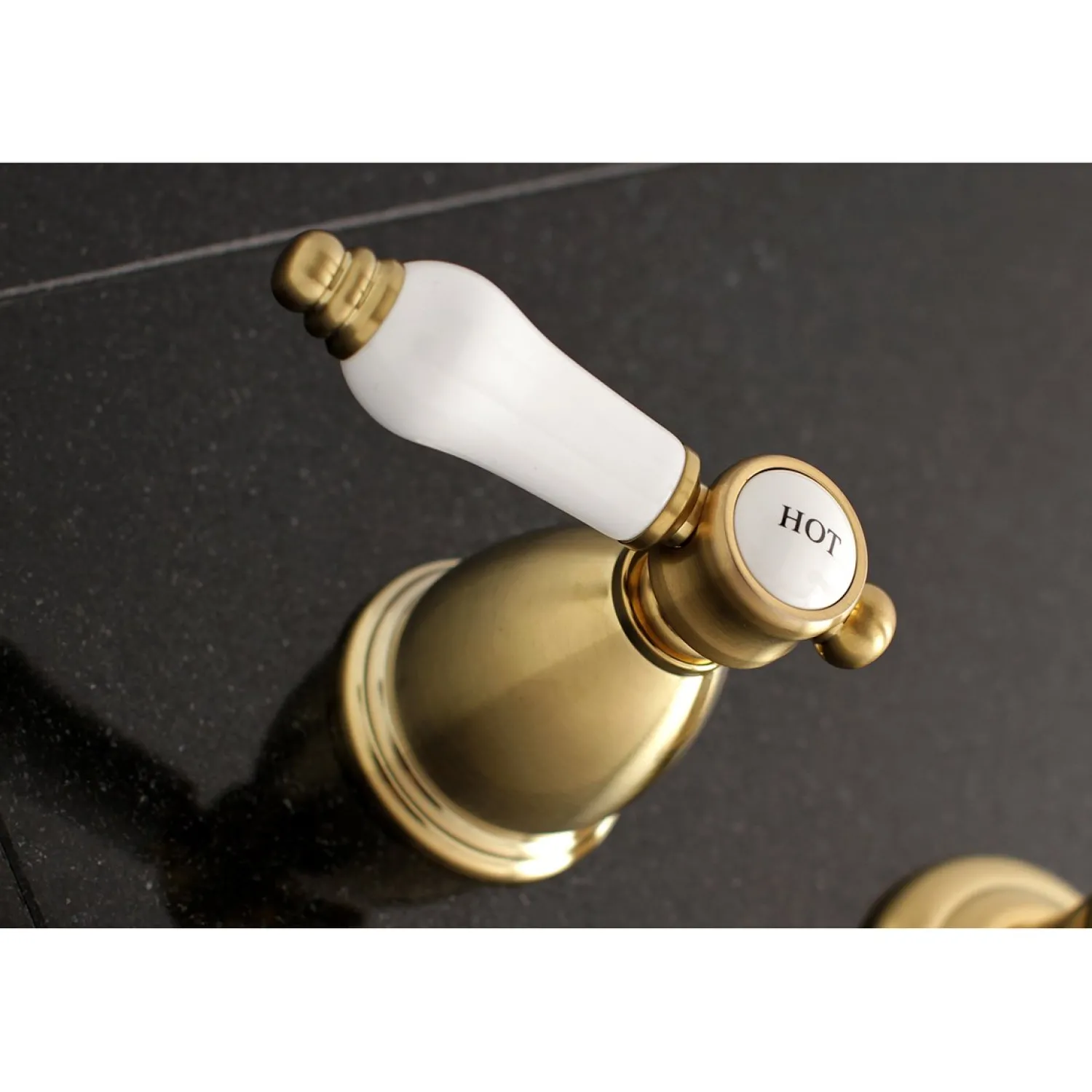 Bel-Air Two-Handle Wall Mount Bathroom Faucet Wall Mount