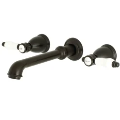 Bel-Air Two-Handle Wall Mount Bathroom Faucet Wall Mount
