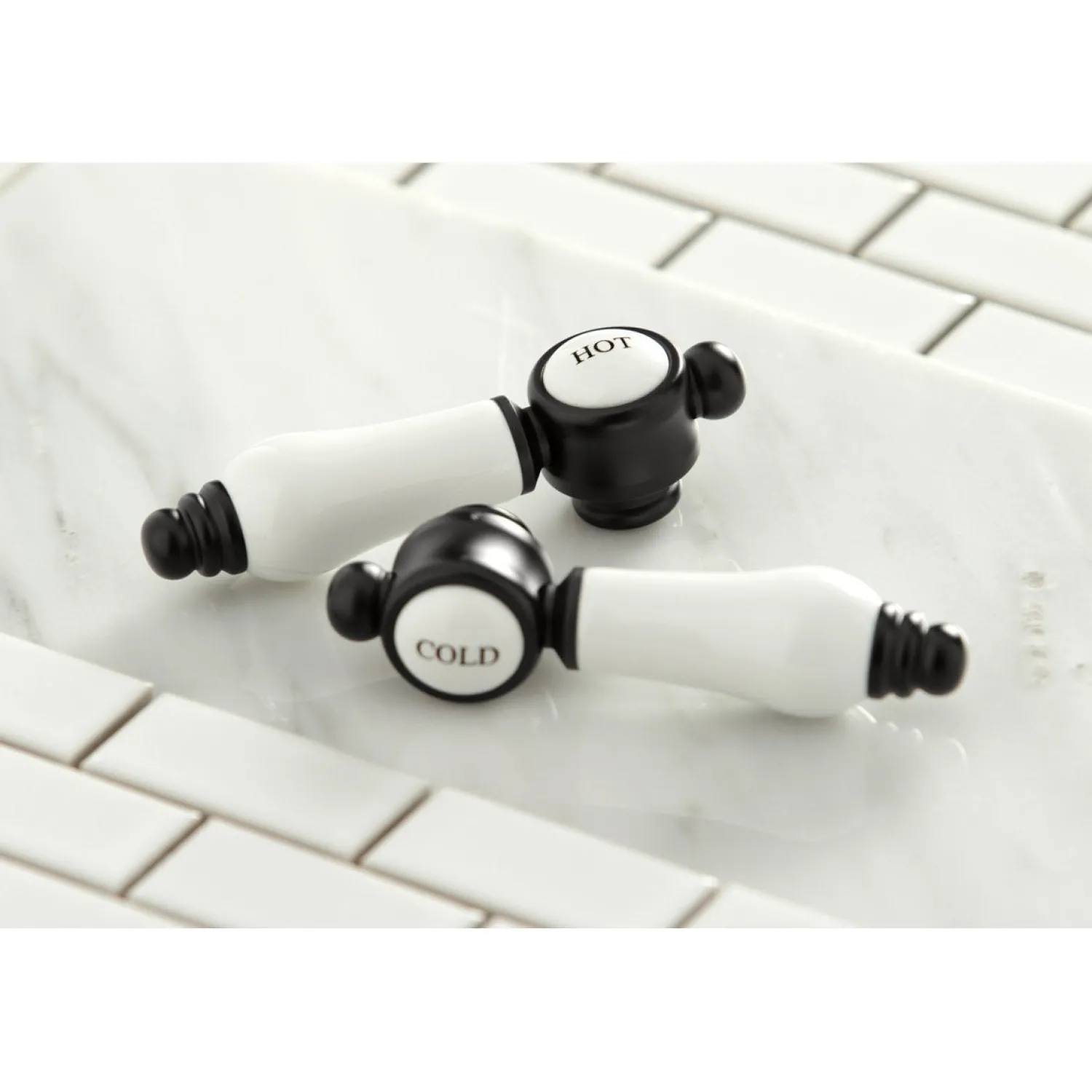 Bel-Air Two-Handle Wall Mount Bathroom Faucet Wall Mount