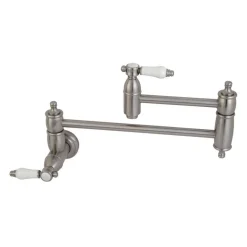 Outlet Bel-Air Wall Mount Pot Filler Kitchen Faucet Wall Mounted Kitchen Faucets|Single Hole