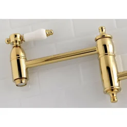 Outlet Bel-Air Wall Mount Pot Filler Kitchen Faucet Wall Mounted Kitchen Faucets|Single Hole