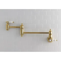 Outlet Bel-Air Wall Mount Pot Filler Kitchen Faucet Wall Mounted Kitchen Faucets|Single Hole