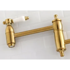 Outlet Bel-Air Wall Mount Pot Filler Kitchen Faucet Wall Mounted Kitchen Faucets|Single Hole