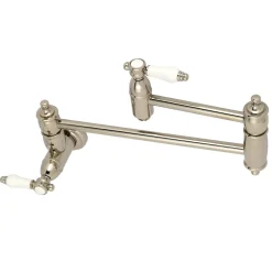 Outlet Bel-Air Wall Mount Pot Filler Kitchen Faucet Wall Mounted Kitchen Faucets|Single Hole