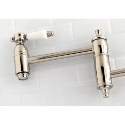Outlet Bel-Air Wall Mount Pot Filler Kitchen Faucet Wall Mounted Kitchen Faucets|Single Hole