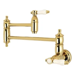 Outlet Bel-Air Wall Mount Pot Filler Kitchen Faucet Wall Mounted Kitchen Faucets|Single Hole