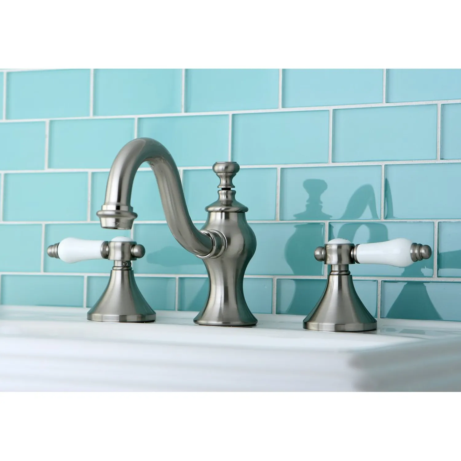Online Bel-Air 8" Widespread Deck Mount Bathroom Faucet 8" Widespread