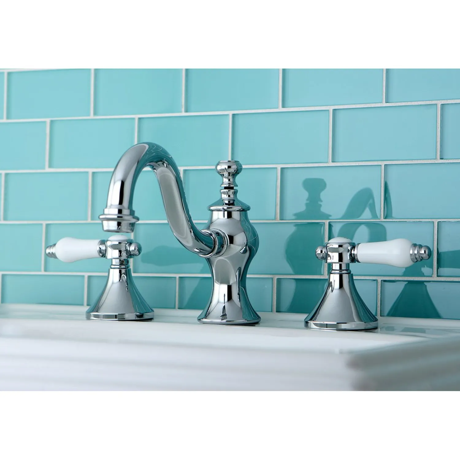 Online Bel-Air 8" Widespread Deck Mount Bathroom Faucet 8" Widespread