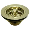 Online Cast Brass Heavy Duty Basket Strainer Sink Drains, Disposer Flanges & Air Gaps