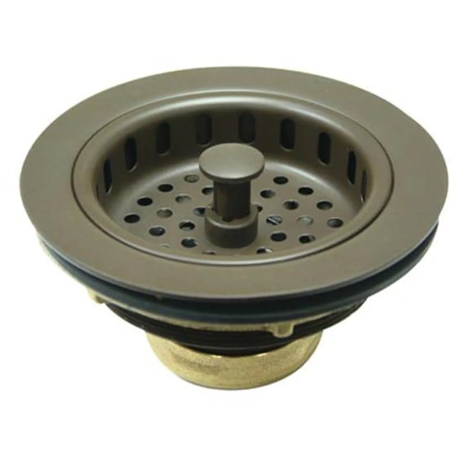 Online Cast Brass Heavy Duty Basket Strainer Sink Drains, Disposer Flanges & Air Gaps