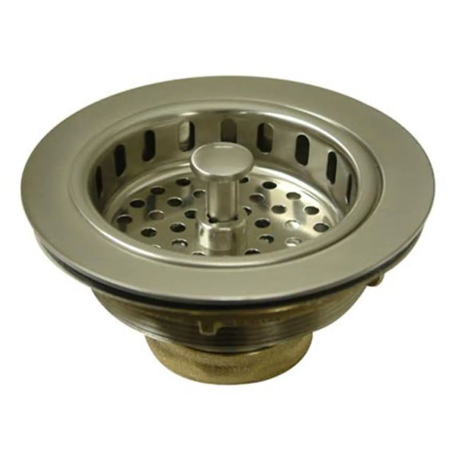 Online Cast Brass Heavy Duty Basket Strainer Sink Drains, Disposer Flanges & Air Gaps