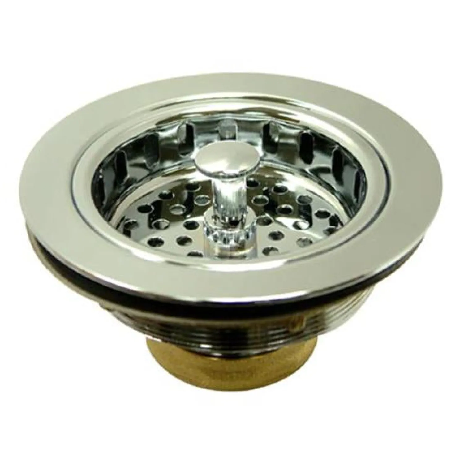 Online Cast Brass Heavy Duty Basket Strainer Sink Drains, Disposer Flanges & Air Gaps