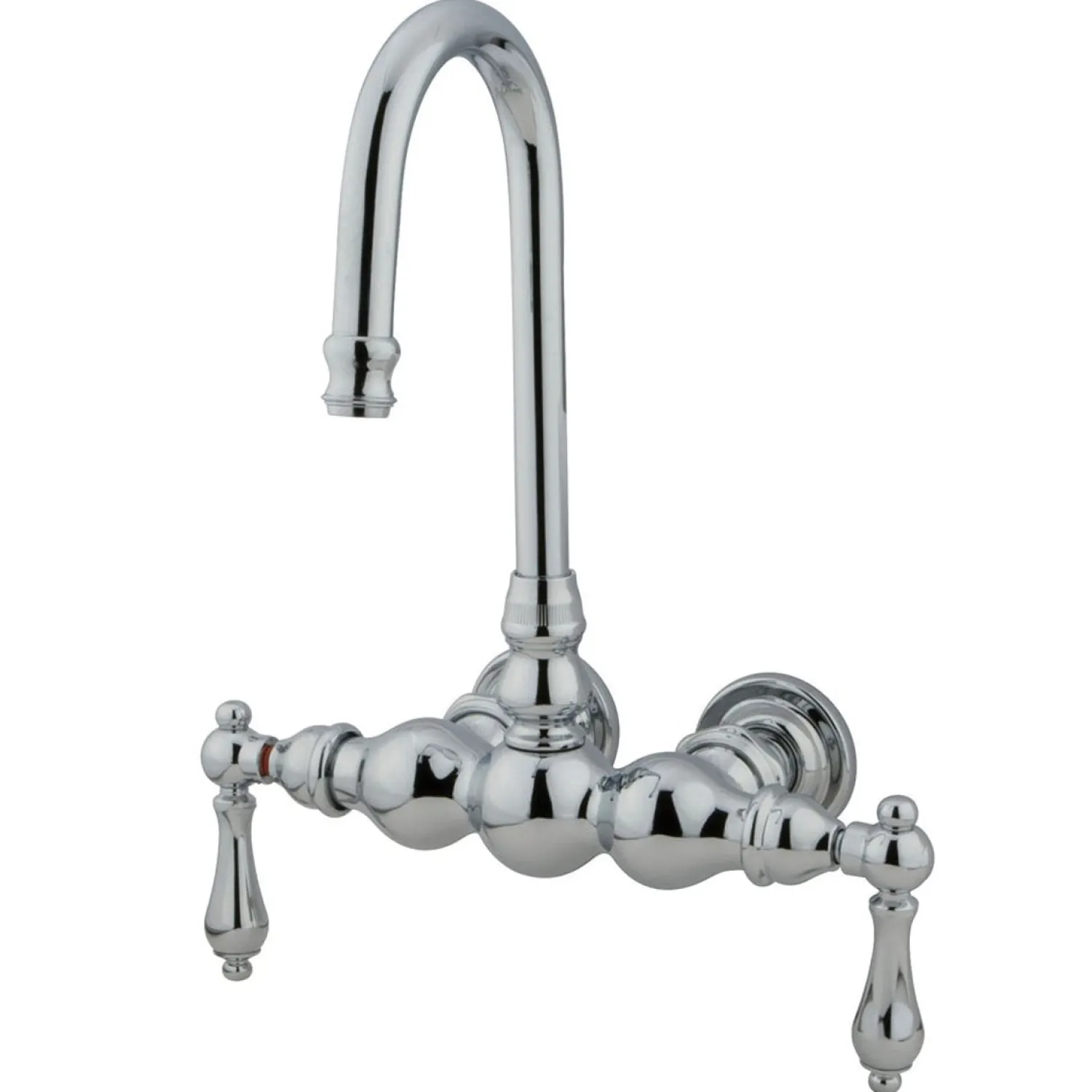 Sale CC2T1 Vintage 3-3/8" Wall Mount Clawfoot Tub Filler Tub Faucets