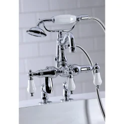 Outlet CC6017TX-P Vintage Clawfoot Tub Faucet with Hand Shower Tub Faucets
