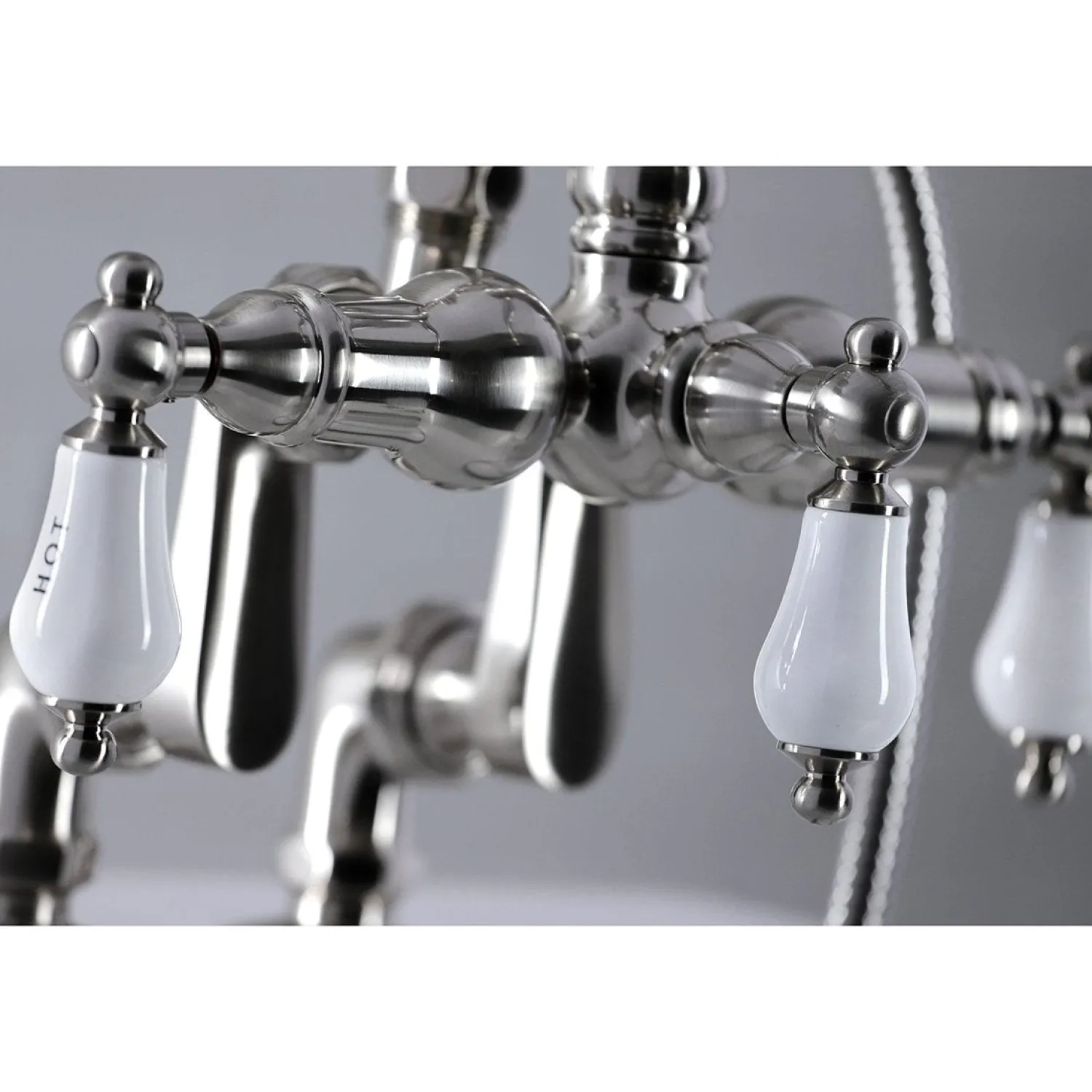 Outlet CC6017TX-P Vintage Clawfoot Tub Faucet with Hand Shower Tub Faucets