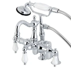 Outlet CC6017TX-P Vintage Clawfoot Tub Faucet with Hand Shower Tub Faucets