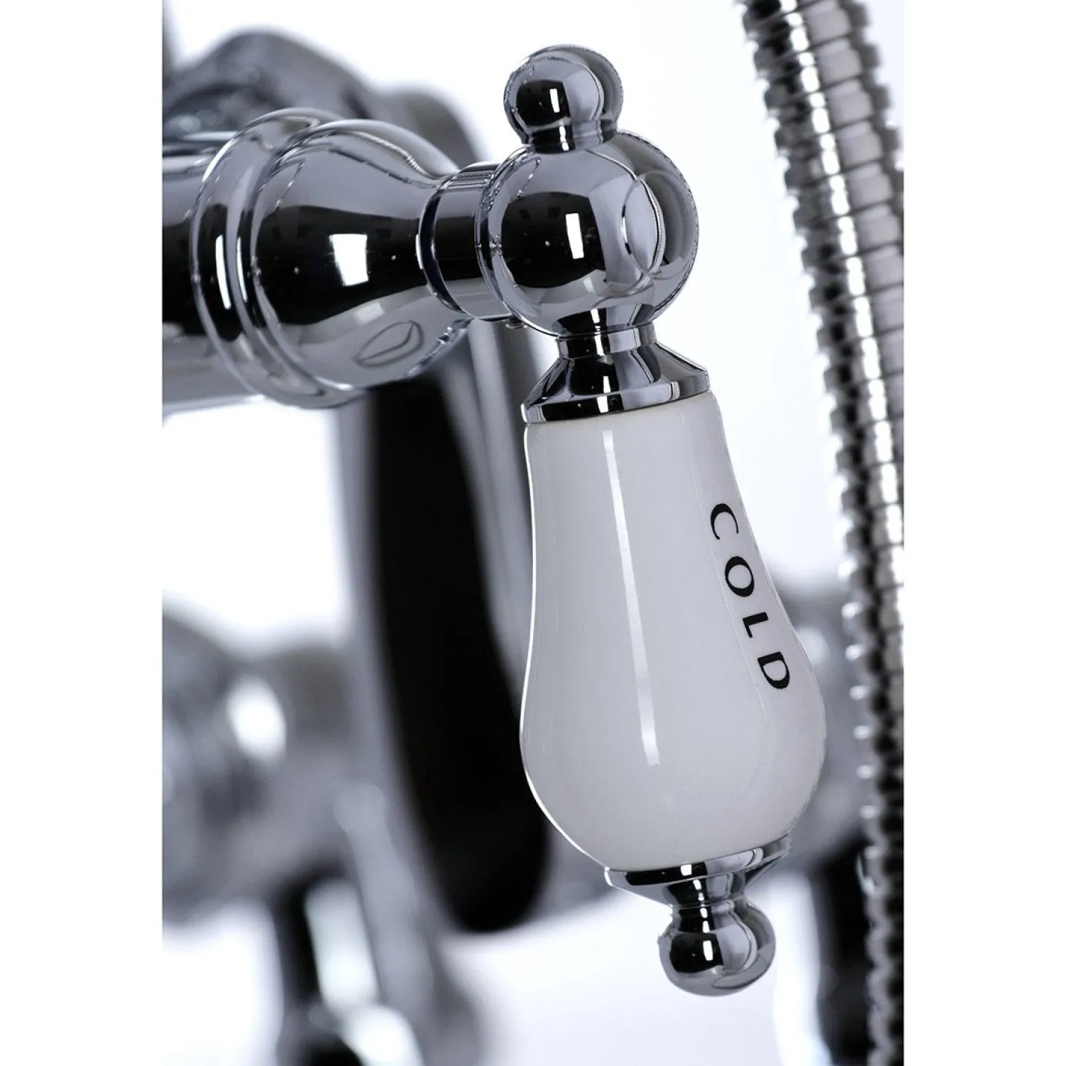 Outlet CC6017TX-P Vintage Clawfoot Tub Faucet with Hand Shower Tub Faucets