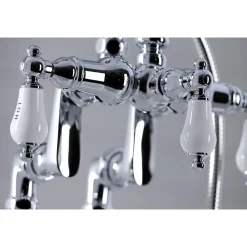 Outlet CC6017TX-P Vintage Clawfoot Tub Faucet with Hand Shower Tub Faucets