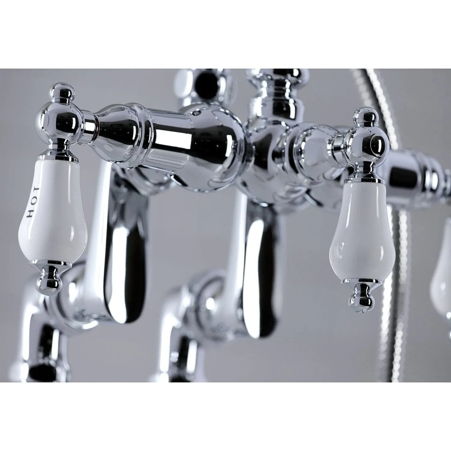 Outlet CC6017TX-P Vintage Clawfoot Tub Faucet with Hand Shower Tub Faucets