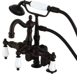 Outlet CC6017TX-P Vintage Clawfoot Tub Faucet with Hand Shower Tub Faucets