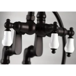 Outlet CC6017TX-P Vintage Clawfoot Tub Faucet with Hand Shower Tub Faucets
