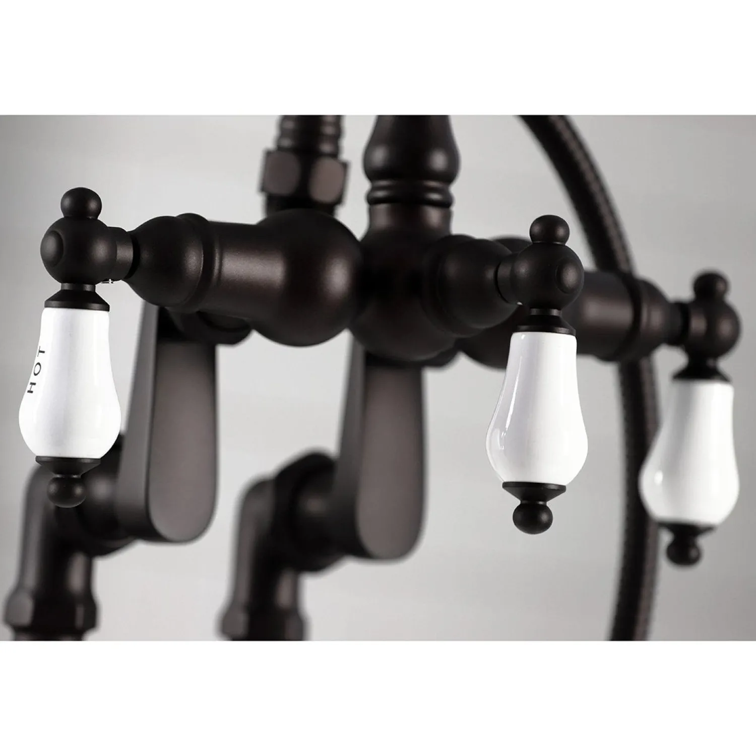 Outlet CC6017TX-P Vintage Clawfoot Tub Faucet with Hand Shower Tub Faucets