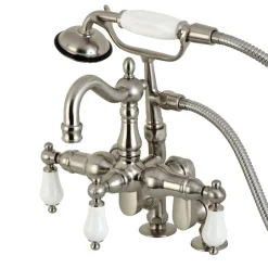 Hot CC6015TX-PVintage Clawfoot Tub Faucet with Hand Shower Tub Faucets