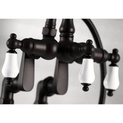 Hot CC6015TX-PVintage Clawfoot Tub Faucet with Hand Shower Tub Faucets