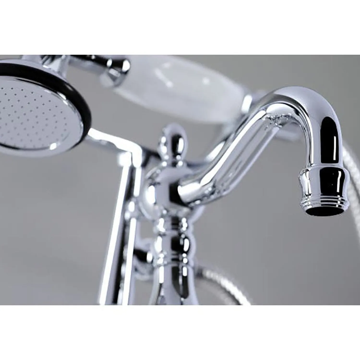 Hot CC6015TX-PVintage Clawfoot Tub Faucet with Hand Shower Tub Faucets