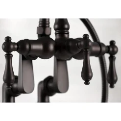 Clearance CC6013TX-P Vintage Clawfoot Tub Faucet with Hand Shower Tub Faucets