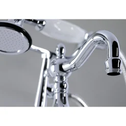 Clearance CC6013TX-P Vintage Clawfoot Tub Faucet with Hand Shower Tub Faucets